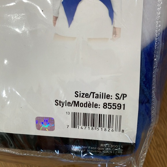 NWT Leg Avenue Women's Cozy White Rabbit Alice And Wonderland Dress Up Costume - Picture 6 of 6